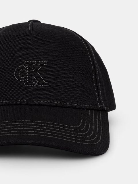 Calvin Klein czapka z daszkiem bawełniana - zdjęcie produktu nr 1