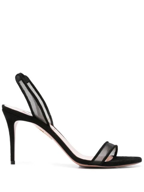 Aquazzura 85mm So Nude sandals - Black - zdjęcie produktu nr 1