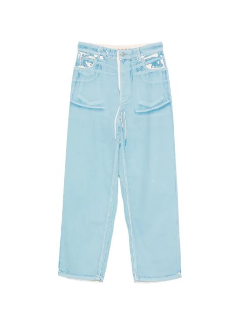 Marni wide-leg jeans - Blue - zdjęcie produktu nr 1