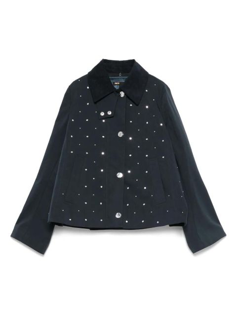 Maje single-breasted jacket - Blue - zdjęcie produktu nr 1