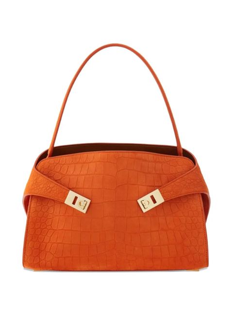 Ferragamo Hug shoulder bag - Orange - zdjęcie produktu nr 1