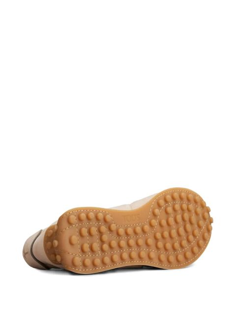 Tod's suede leather lace-up shoes - Pink