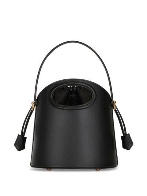 ETRO Saturno leather bucket bag - Black