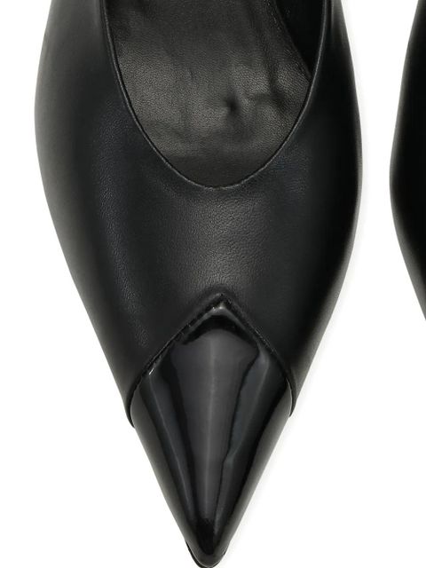 ROTATE BIRGER CHRISTENSEN slingback leather pumps - Black