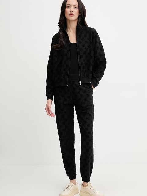 HUGO bluza lounge TERRYMONOGRAM_JACKET - zdjęcie produktu nr 1