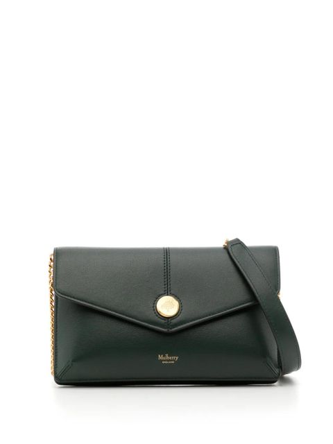 Mulberry leather cross body bag - Green - zdjęcie produktu nr 1