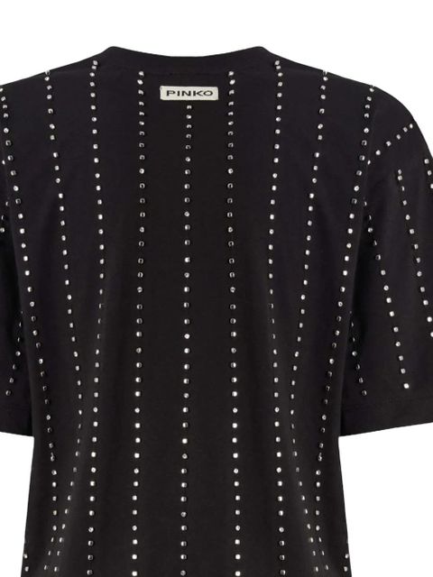 PINKO studded T-shirt - Black - zdjęcie produktu nr 2