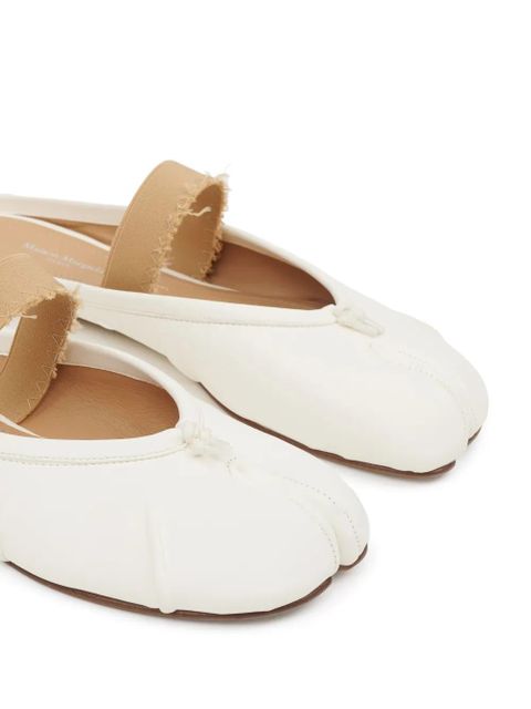 Maison Margiela Tabi ballerina mules - White