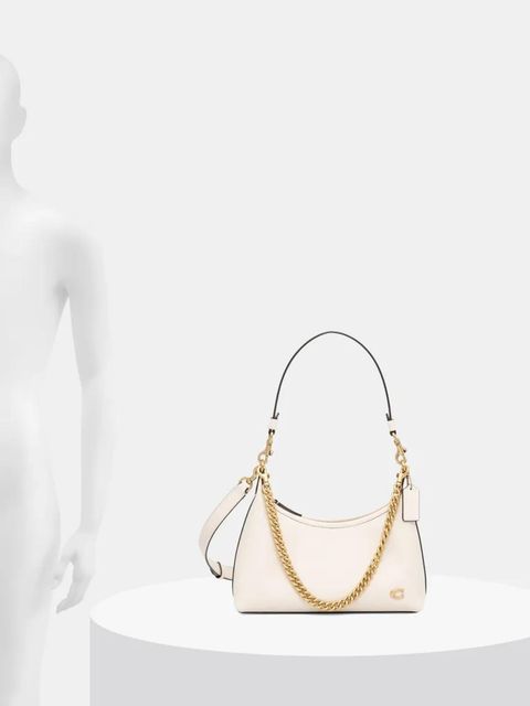 Coach torebka skórzana Juliet kolor beżowy CW640