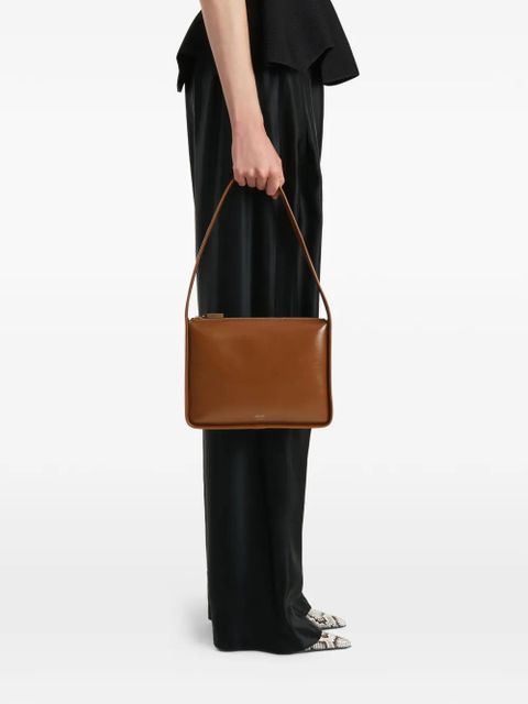 KHAITE Lori squared bag - Brown