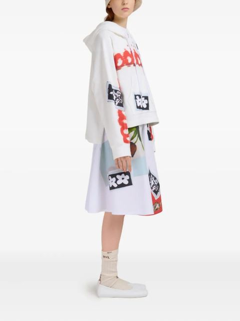 Marni graphic print T-shirt - White - zdjęcie produktu nr 2