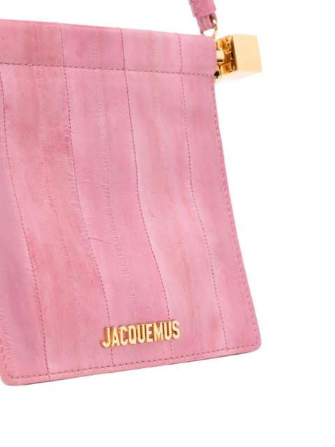 Jacquemus The Rond Carré mini bag - Pink