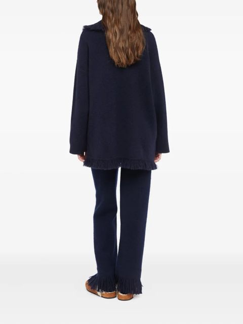 Alanui fringed cardigan - Blue