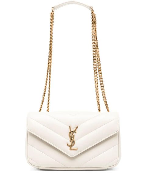 Saint Laurent small Loulou chain shoulder bag - Neutrals - zdjęcie produktu nr 1