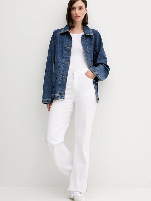 United Colors of Benetton kurtka jeansowa - zdjęcie produktu nr 2