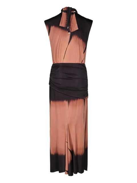 Johanna Ortiz Titual tie-dye maxi dress - Black
