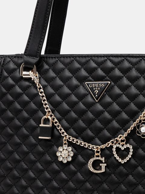 Guess torebka EVERLEE kolor czarny HWEG86 79250