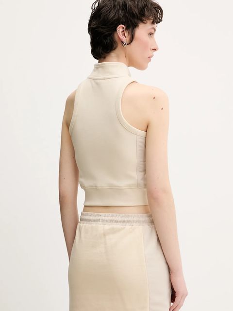 Karl Lagerfeld Jeans top kolor beżowy A2W17025