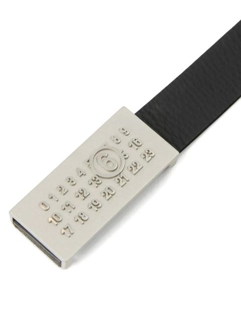MM6 Maison Margiela Numeric belt - Black