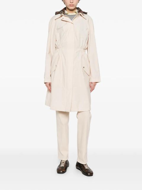 Burberry Newbury check hooded parka coat - Neutrals - zdjęcie produktu nr 2