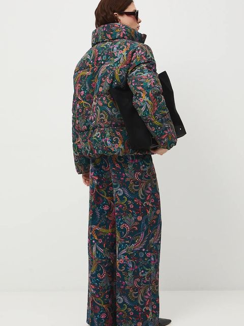 Medicine kurtka damska kolor multicolor zimowa oversize - zdjęcie produktu nr 2