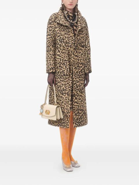 Valentino Garavani leopard-print belted coat - Neutrals