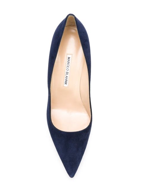 Manolo Blahnik BB classy pointed toe pumps - Blue