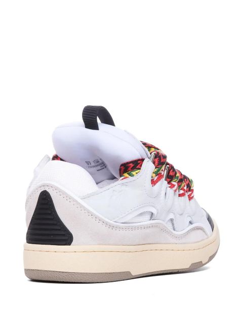 Lanvin Curb round-toe sneakers - White