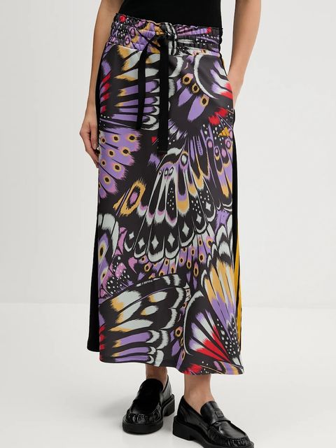 adidas spódnica x Farm Rio kolor czarny maxi rozkloszowana JL8619 - zdjęcie produktu nr 1