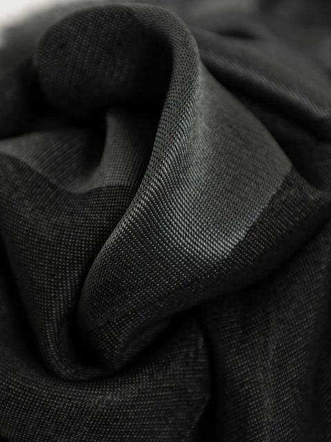 Armani Exchange szal damski kolor czarny wzorzysty XW000883 AF13399