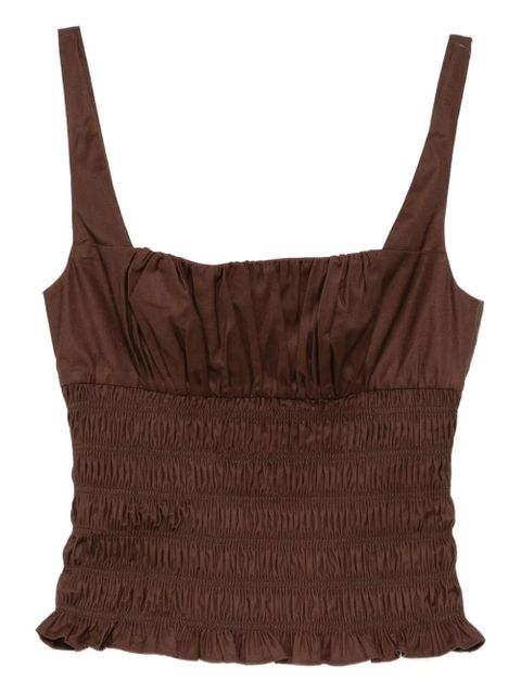 Reformation Jeanette top - Brown - zdjęcie produktu nr 1