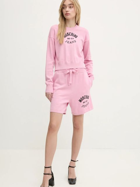 Moschino Jeans sweter bawełniany - zdjęcie produktu nr 2