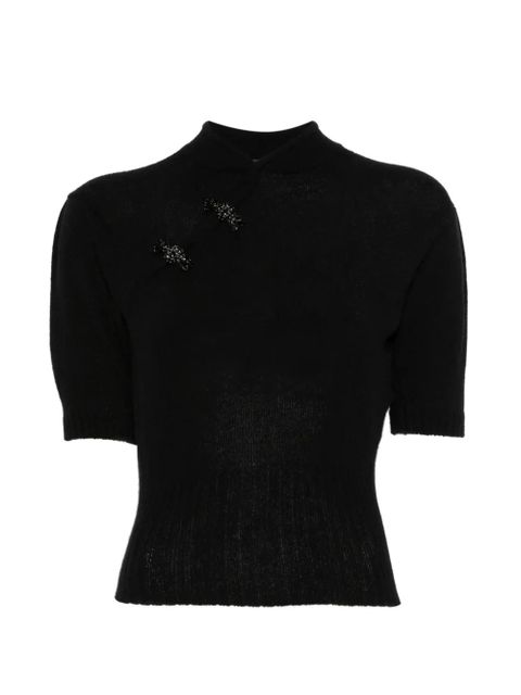 Simone Rocha bead-embellished sweater - Black - zdjęcie produktu nr 1