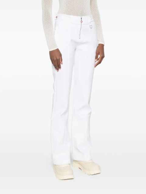 Casablanca slim-leg ski trousers - White