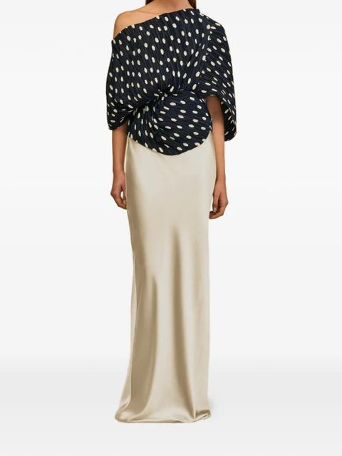 Cult Gaia dot gathered top - Blue - zdjęcie produktu nr 2