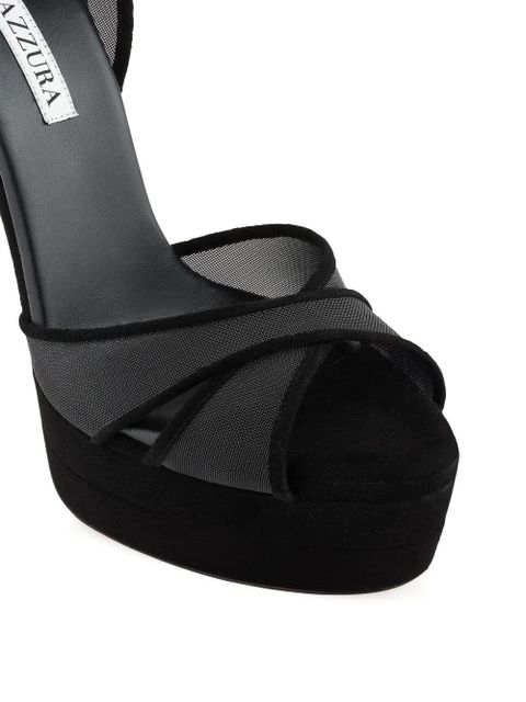 Aquazzura 130mm Divine sandals - Black