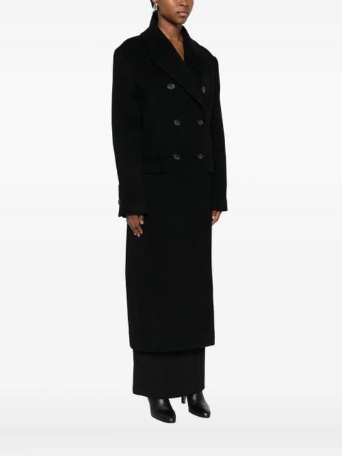 TOTEME double-breasted coat - Black - zdjęcie produktu nr 2