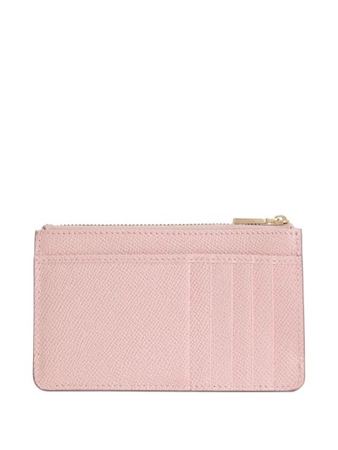 Dolce & Gabbana logo-plaque wallet - Pink