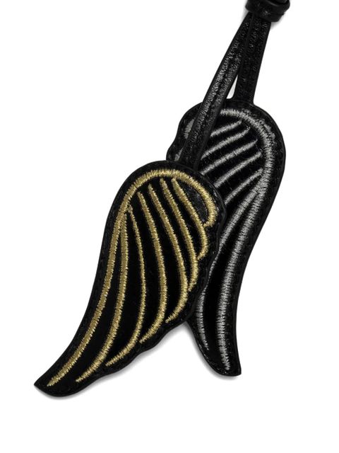 Zadig&Voltaire Rock Feather keyring - Black