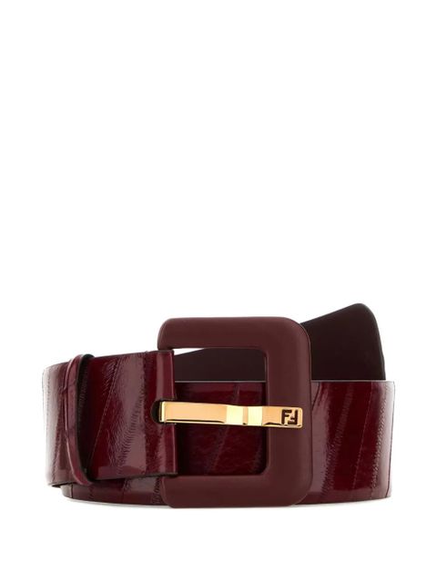 FENDI Forever leather belt - Red
