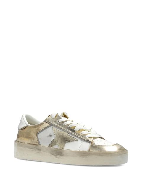 Golden Goose leather sneakers - Yellow - zdjęcie produktu nr 2