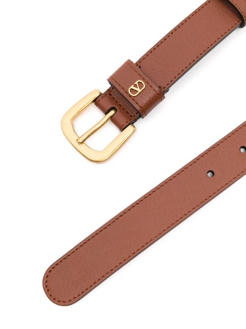 Valentino Garavani mini VLogo Signature belt - Brown - zdjęcie produktu nr 2