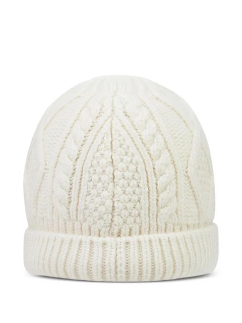 Loro Piana cable-knit beanie - Neutrals - zdjęcie produktu nr 2