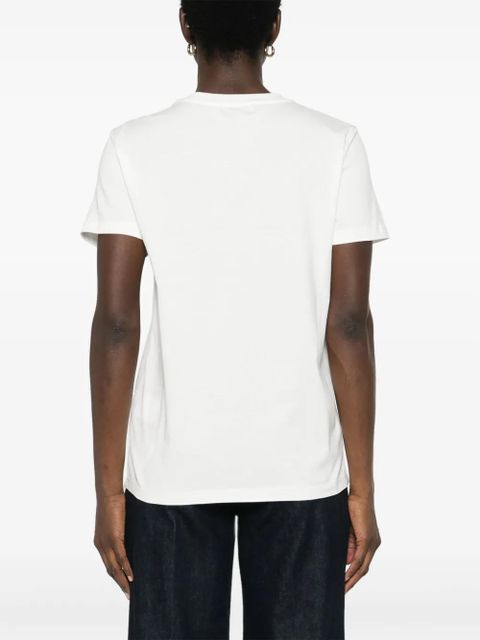 Max Mara graphic-print cotton T-shirt - White