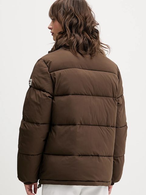 Guess Jeans kurtka damska kolor brązowy W4BL21 WGII2