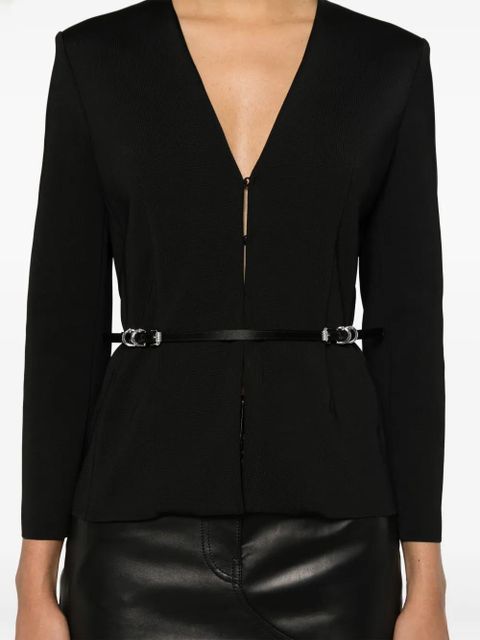 Givenchy Voyou belted jacket - Black