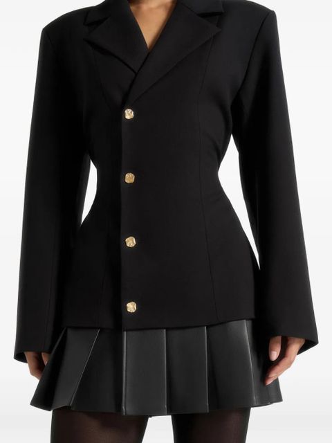 Manière De Voir Nicole pleated mini dress - Black