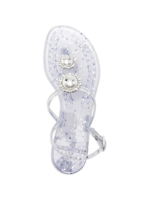 Casadei embellished sandals - White