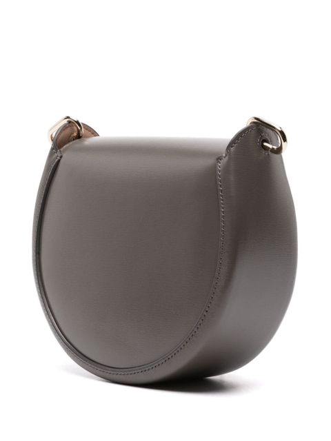 Chloé small Arlène leather crossbody bag - Grey