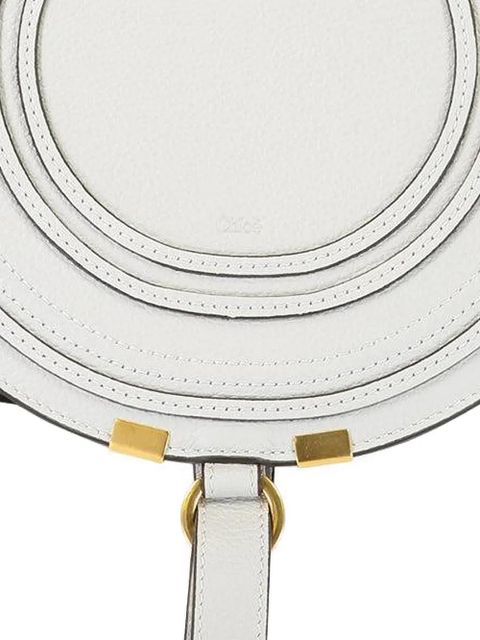 Chloé Marcie stitched shoulder bag - White - zdjęcie produktu nr 2